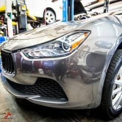 maserati ghibli new brakes job service maintenance repair atlanta