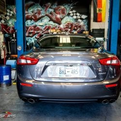 maserati ghibli new brakes job service maintenance repair atlanta