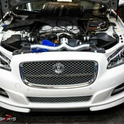 jaguar xjl supercharged v8 pulley air intake install custom solo motorsports tuning custom tuning