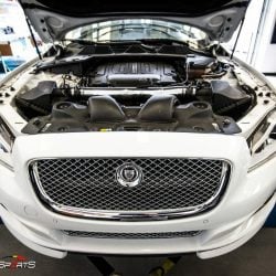 jaguar xjl supercharged v8 pulley air intake install custom solo motorsports tuning custom tuning