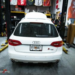 Audi a4 allroad suspension brakes wheel tires alignment porsche big brake kit atlanta solo motorsports