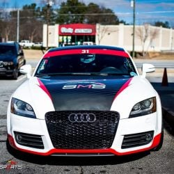 racecar audii tt quattro v6 vr6 wheels and tires suspension custom tune solo motorsports dyno 4point 6point race roll bar harness race harness rollcage sparco ttrs hotchkins raceready ttspec race spec mcs coilovers ground control camber plates track ready suspension race alignment race colors audi race wrap custom wrap