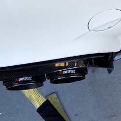 bmw m4 dinan piggyback custom tune by solo motorsports akrapovic power gains