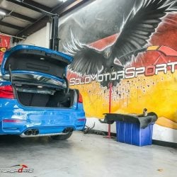 bmw f80 m3 individual laguna seca in for inspection before purchase solo motorsports your bmw specialists