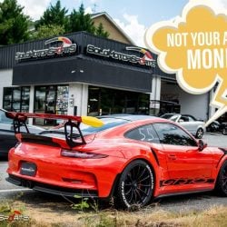 porsche 911 991 991.1 gt3 gt3rs gt3 rs headers exhaust dundon motorsports solo motorsports atlanta georgia fabrication custom exhaust power gaines dyno dynometer one stop shop porscheatlanta installation service power