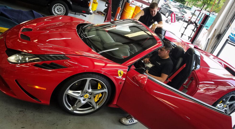 Ferrari Car Inspection